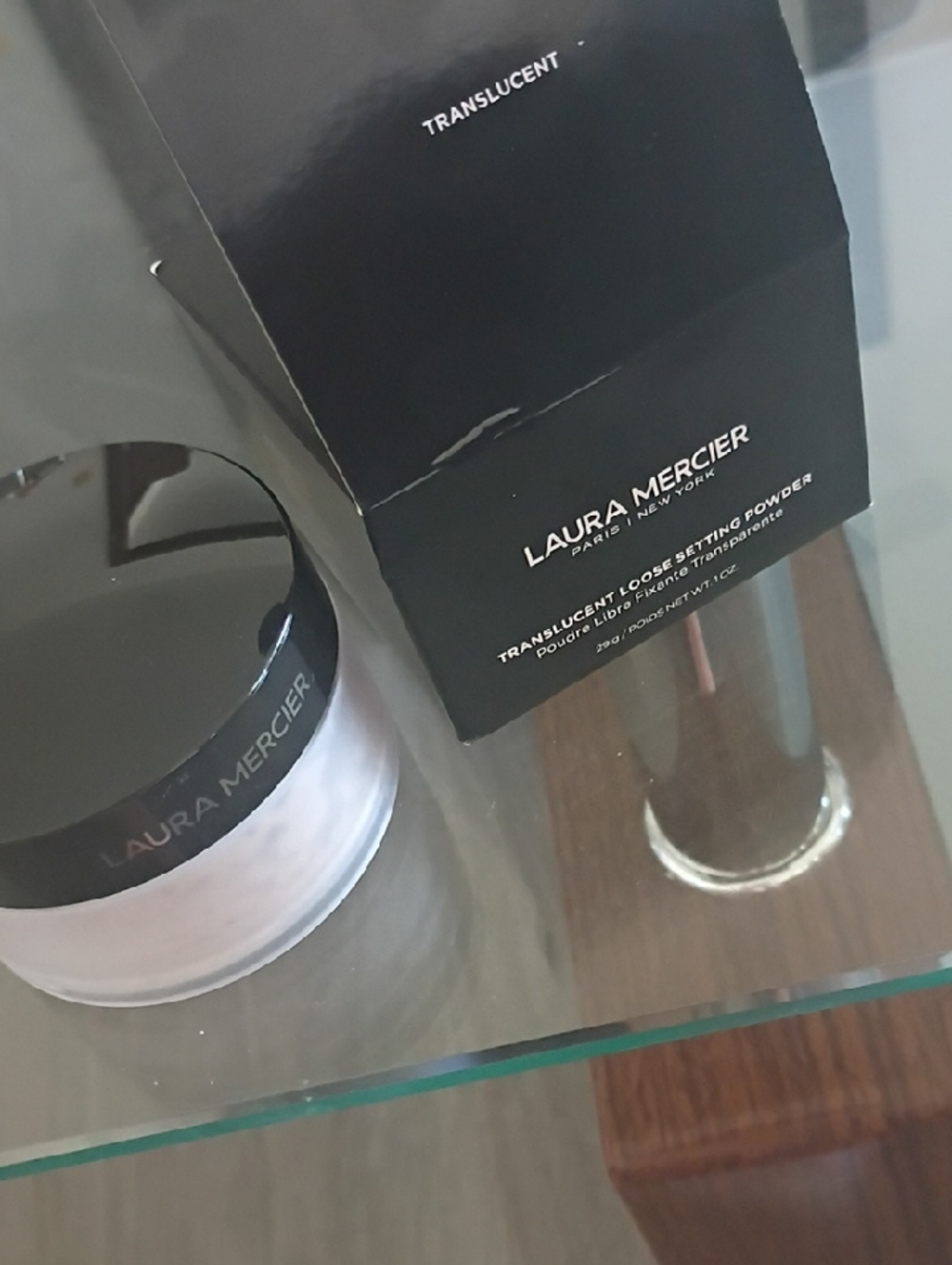 laura mercier Translucent Loose Setting Powder - White/Cream Jar